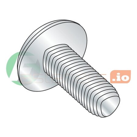 Newport Fasteners Thread Forming Screw, #10-32 x 1/2 in, Zinc Plated Steel Truss Head Phillips Drive, 8000 PK 763991